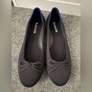 Rothy's Women's Black Ballet Flats